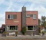 Gevel C.F. van Sytzamastraat.
<br/>
Marcel Westhoff, 2018-09-01